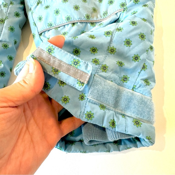 Hanna Andersson Winterwear Snow Overalls - Size 100 Girls US 4 Floral Print - Picture 4 of 16